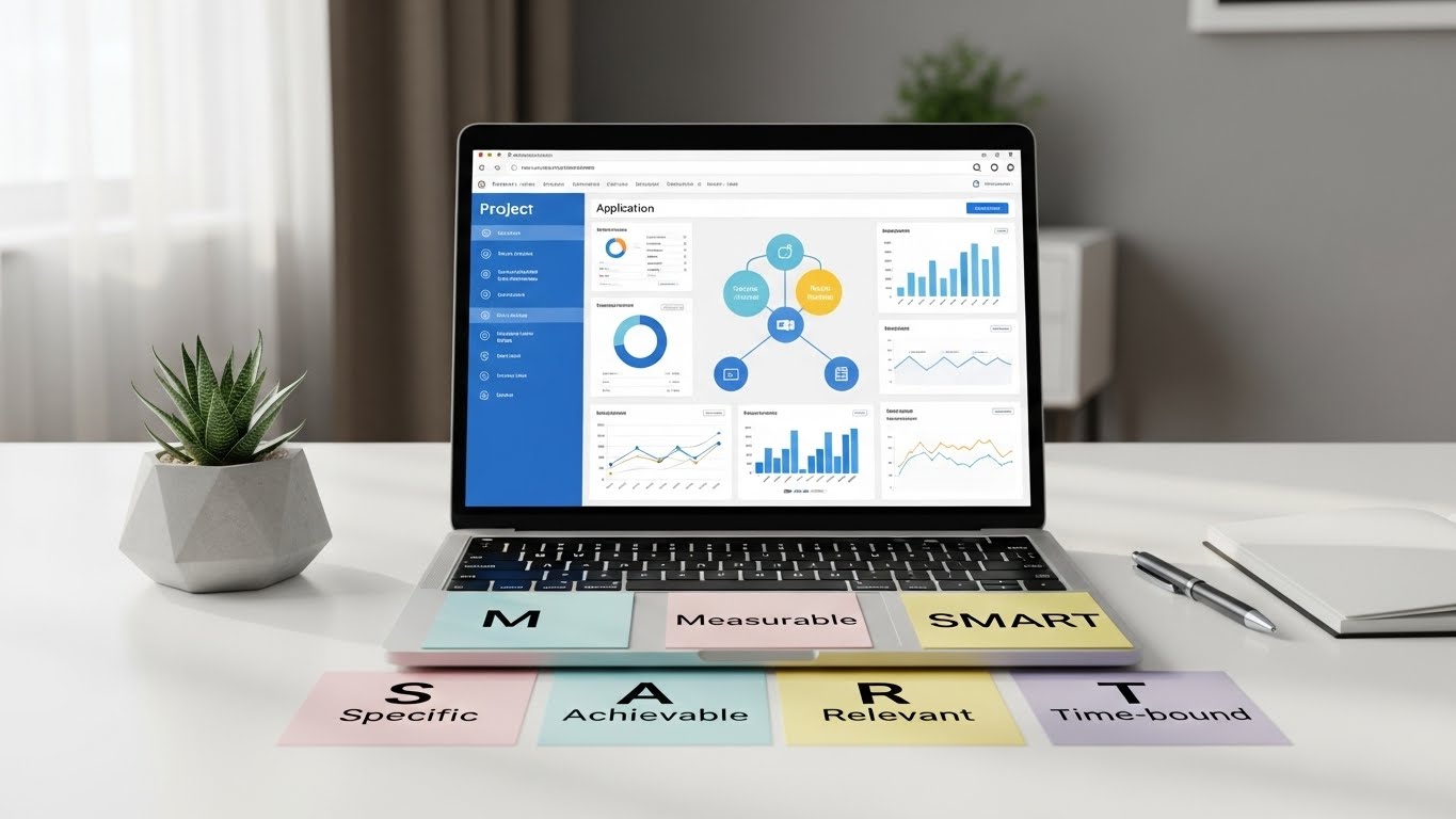 تحديد أهداف المشروع -شركة لونشلي