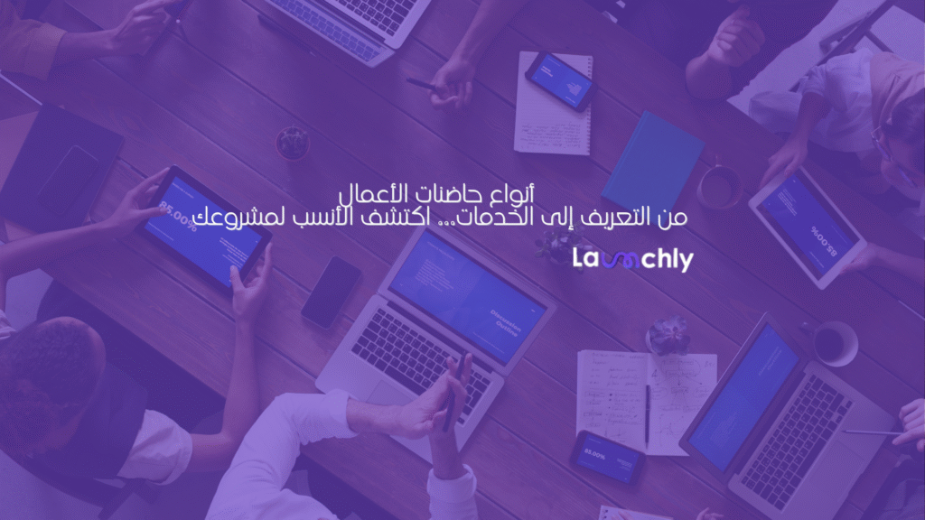 أنواع حاضنات الأعمال-شركة لونشلي